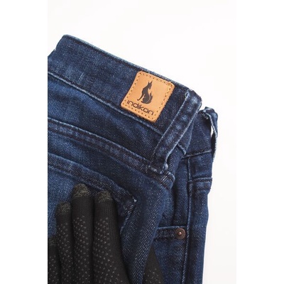 Quần jean 9 tấc lật lai co giãn nhẹ wash 2 túi trước INDIKON