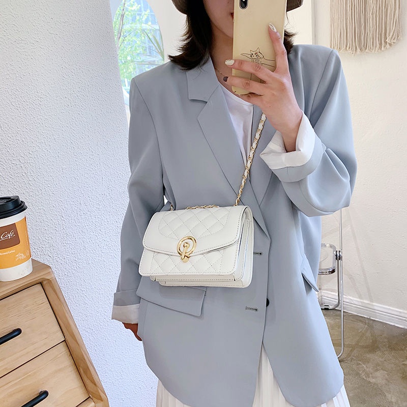 Túi Xách Nữ Đeo Chéo Dây Mắc Xích Thời Trang