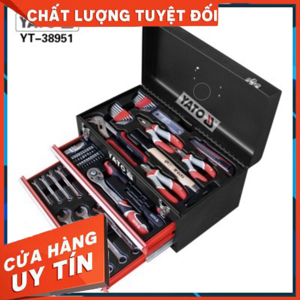 [Hàng xịn] Đồ Nghề Yato Balan. Bộ đồ nghề sửa chữa đa năng 80 chi tiết Yato YT-38951