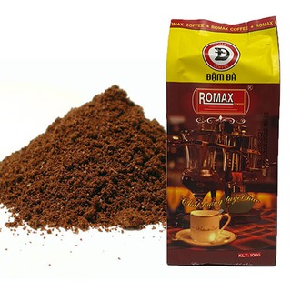 Cà phê rang xay romax h2 arabica robusta 100gr - romax coffee