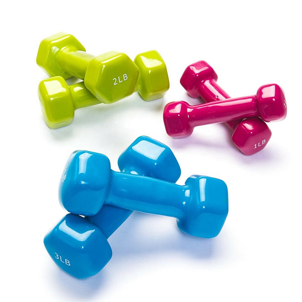 Tạ Tay Dumbbell 1-&gt; 5kg Tạ cầm tay Mini Nam, Nữ, Tạ bọc Cao Su