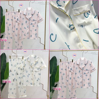 Pijama Lụa Cộc Tay Cao Cấp Y56