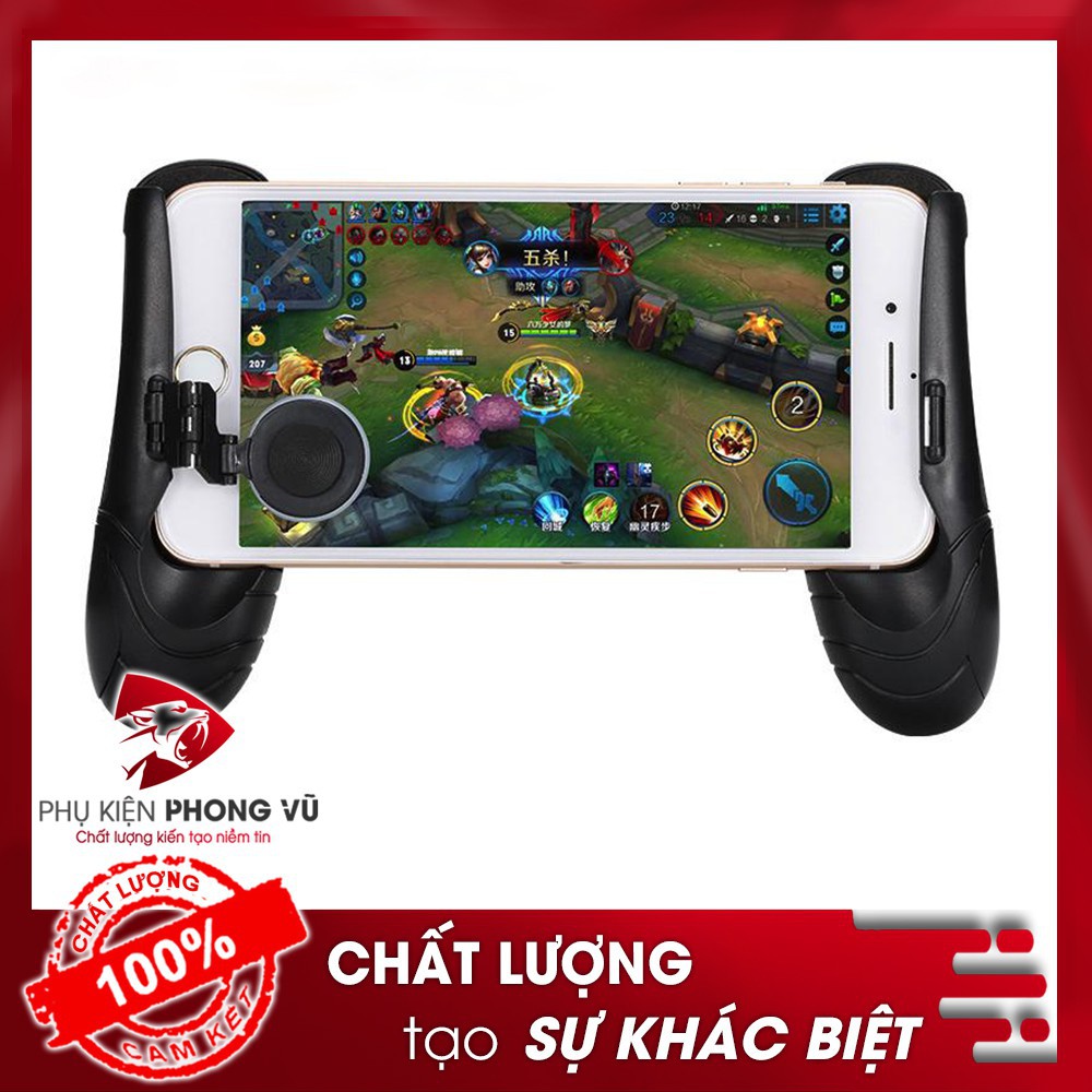 SALE SẬP SÀN - [ Có Kèm Nút ] Tay Cầm + Bộ 2 nút Chơi Game Điện Thoại Thông Mình Gamepad