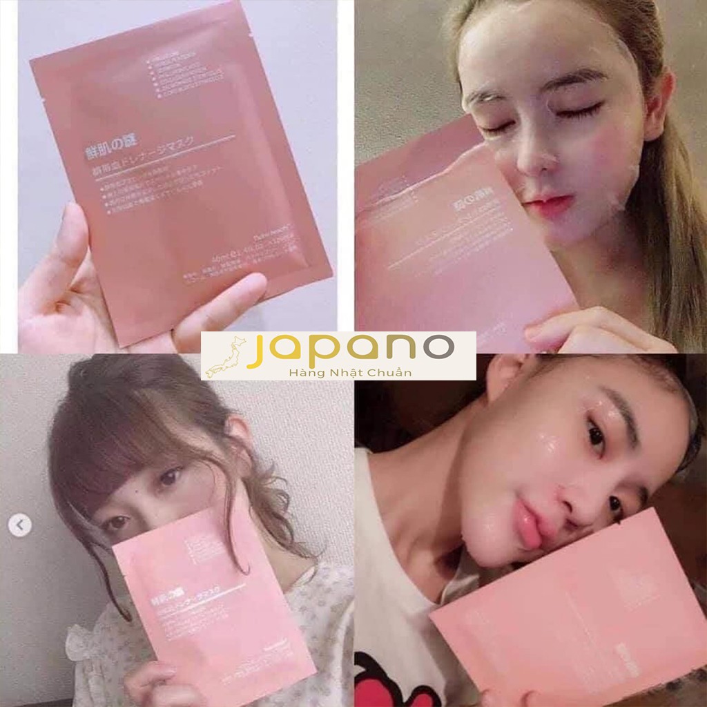 Mặt nạ nhau thai cừu, cuống rốn tế bào gốc Rwine Beauty Nhật Bản dưỡng da, cung cấp độ ẩm, tái tạo collagen 40ml Japano | BigBuy360 - bigbuy360.vn