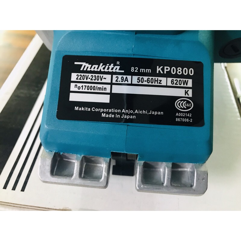 MÁY BÀO GỖ 82MM MAKITA KP0800 620W NEW 100%