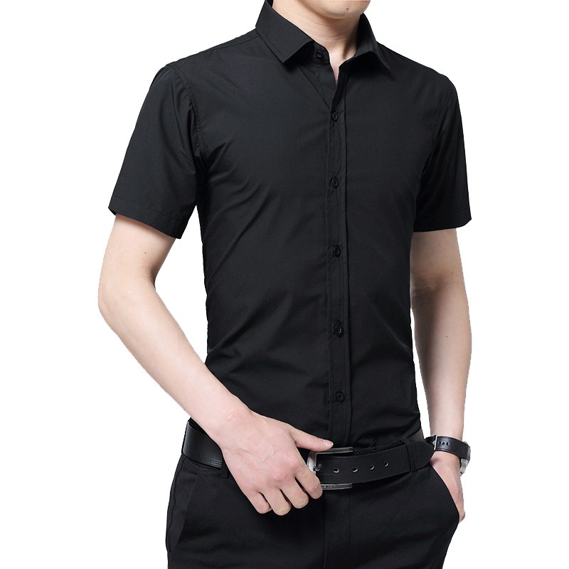 Áo sơ mi ngắn tay nam nữ cổ vest Ikemen, Sơ mi ngắn tay form rộng unisex kiểu dáng hàn quốc (SM.CVEST)