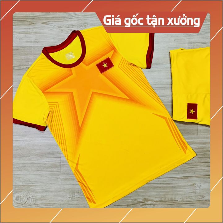 Áo Bóng Đá chất liệu Thun Lạnh Cao Cấp🌟 ĐA DẠNG MẪU MÃ🌟 Đội Tuyển Quốc Gia Việt Nam MỚI NHẤT 2021