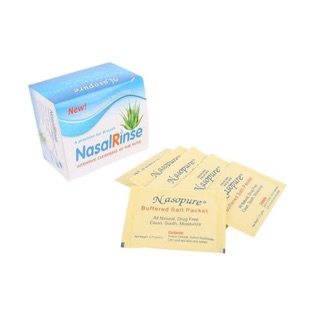 Hỗn Hợp Muối Rửa Mũi Nasal Rinse Hộp 25 Gói