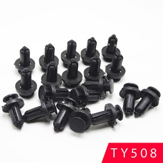 Bộ 20 chốt nhựa TY508 loại 10mm (màu đen)