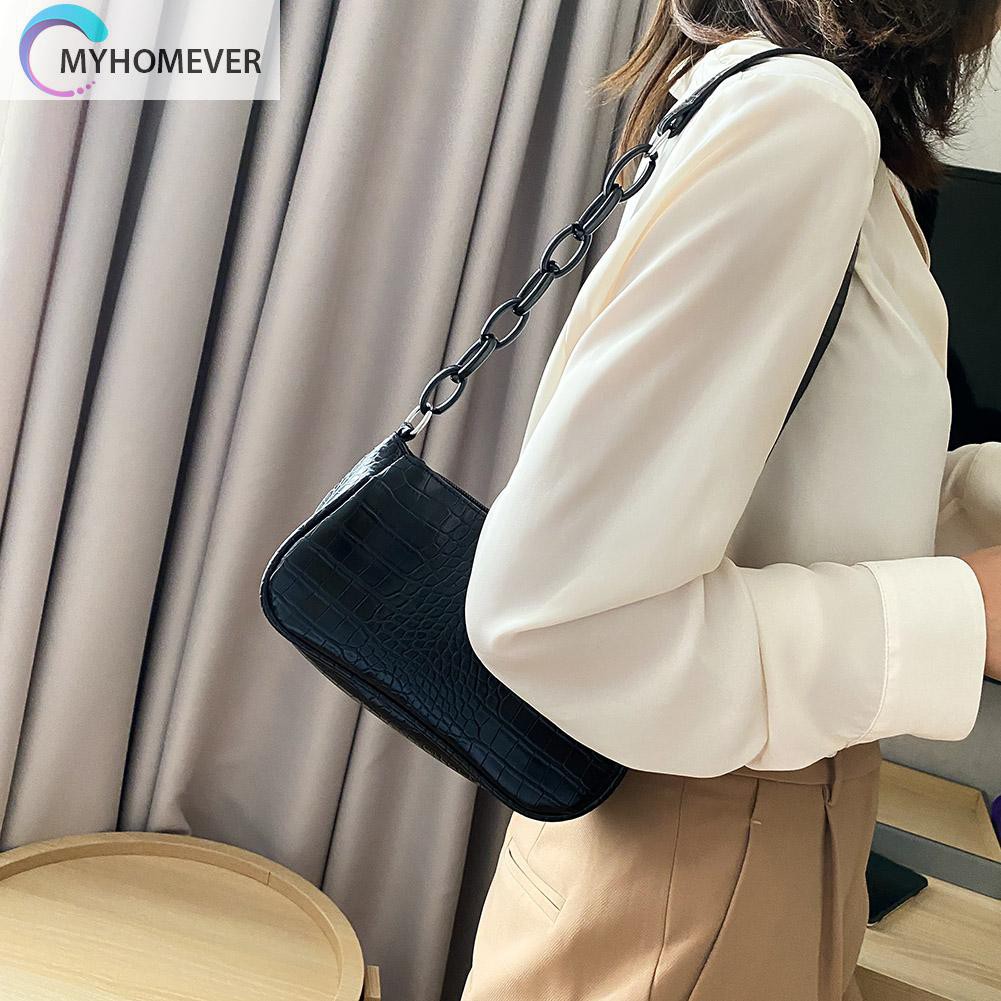 Túi Xách Đeo Vai Da Pu Phong Cách Cổ Điển Cho Nữ