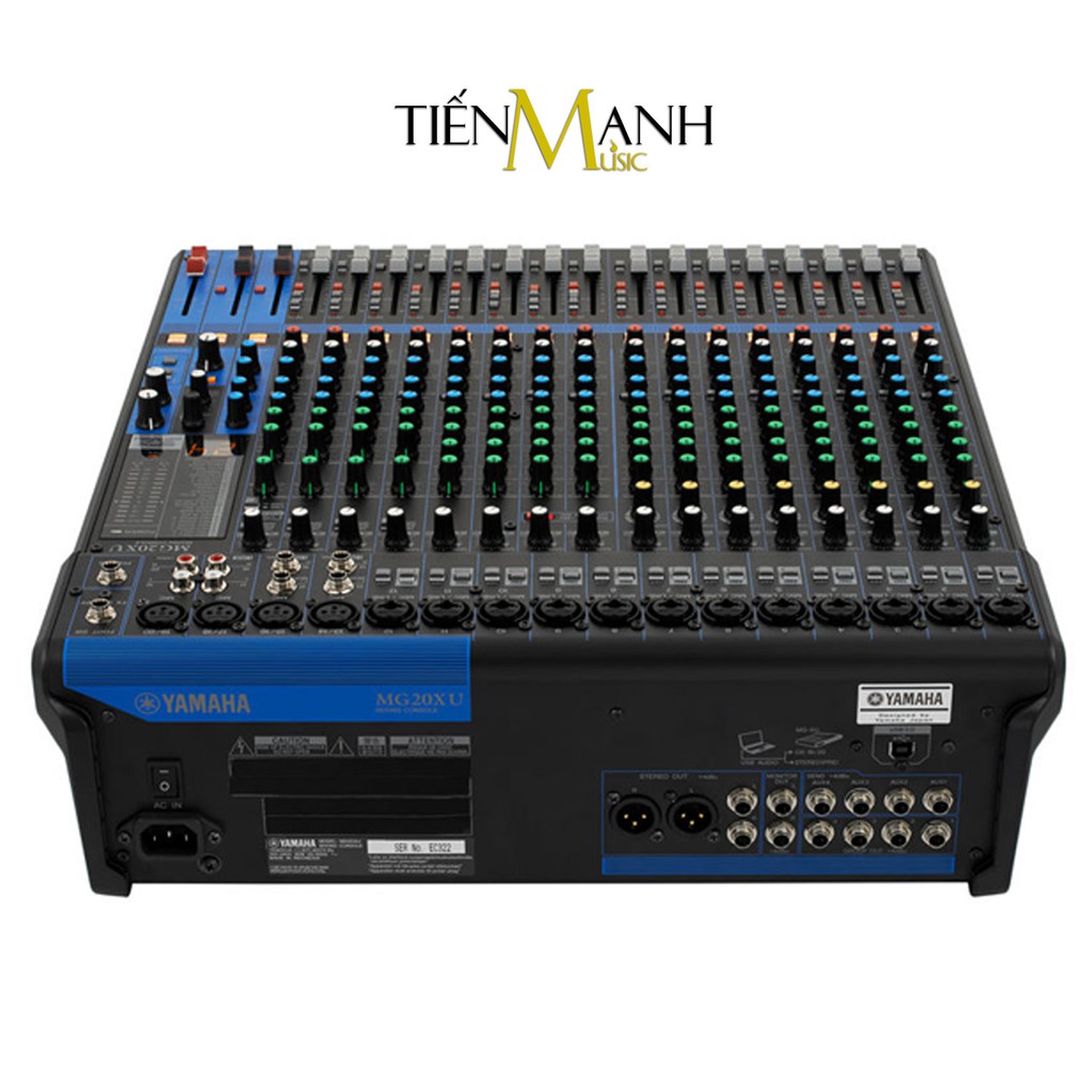 [Chính Hãng] Yamaha MG20XU Soundcard kiêm Bàn Trộn Mixer Interface Stereo Mixing Console Phòng Thu Studio Mix MG20