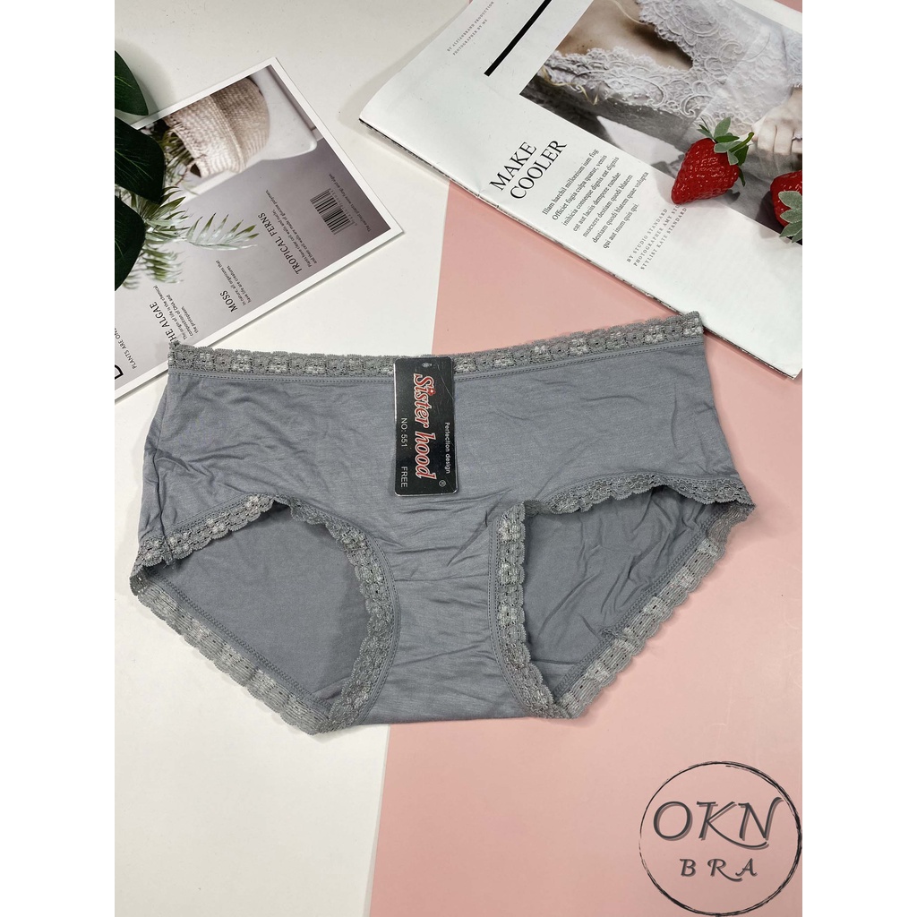 Quần Lót Cotton Nữ Thái Lan, Quần Lót Cotton Cạp Thấp Sisterhood 551