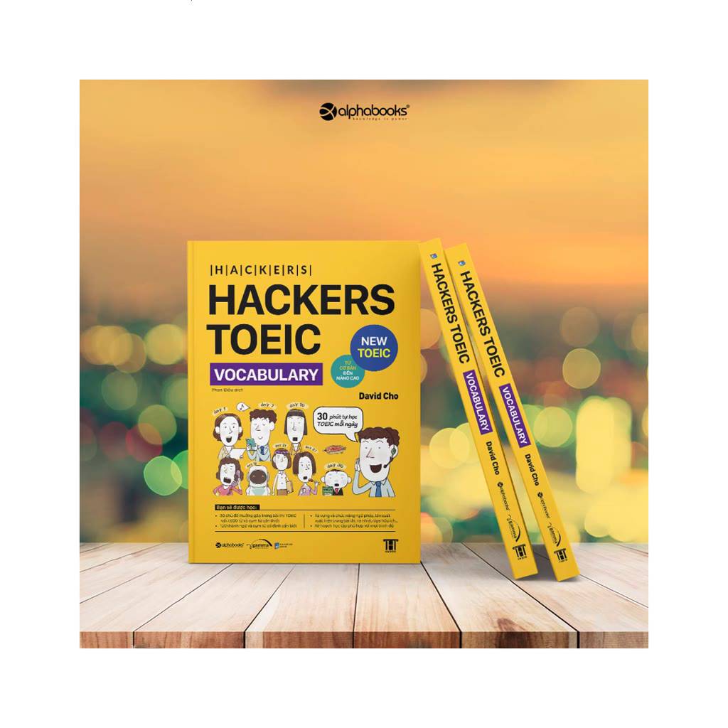 Sách - Hackers Toeic Vocabulary - For All Levers | BigBuy360 - bigbuy360.vn