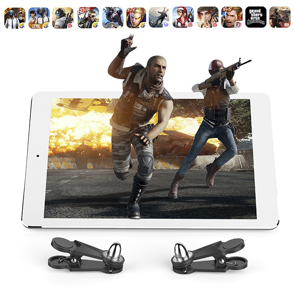 Nút Bấm Điều Khiển Chơi Game Bắn Súng Pubg Cho Ipad / Tablet