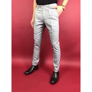 Quần tây nam caro cao cấp