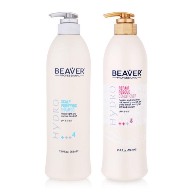 Dầu gội xả chống rụng và trị gầu Beaver 768ml