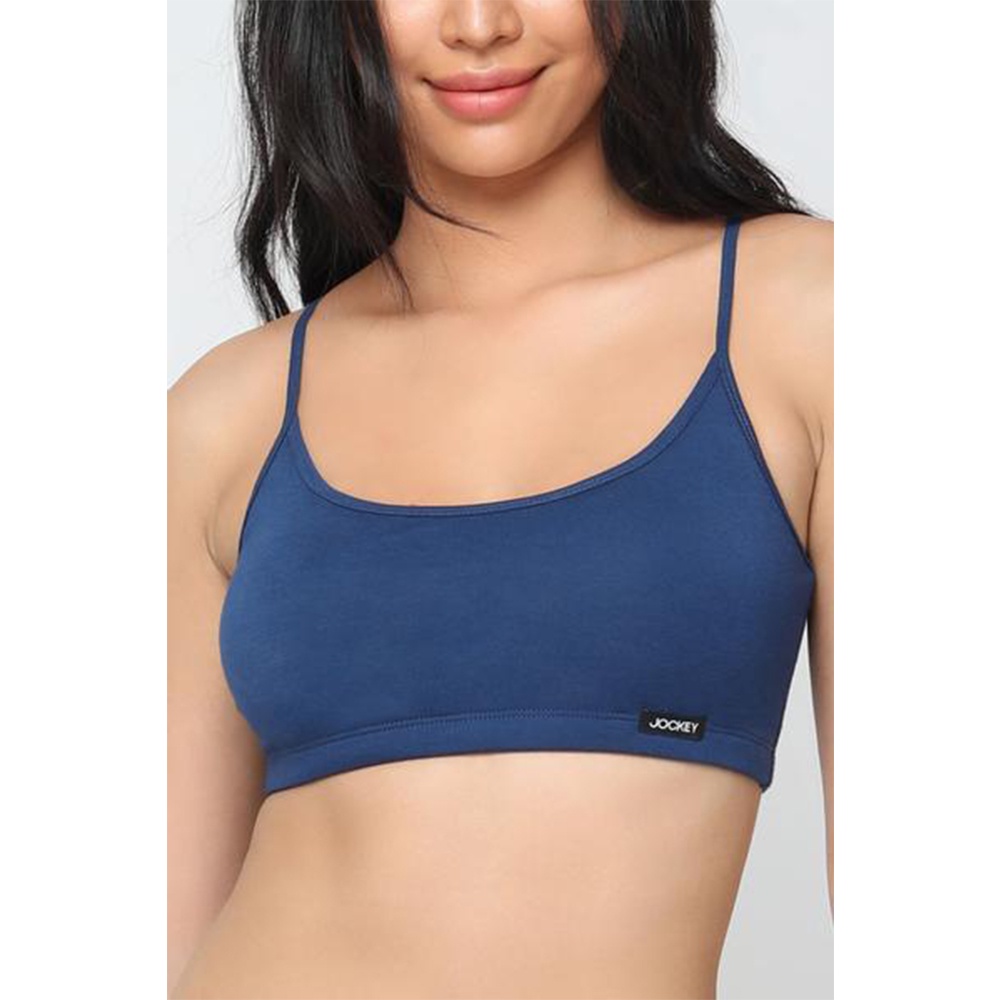 Áo Crop Top Nữ Jockey Chất Liệu Visco - J1156