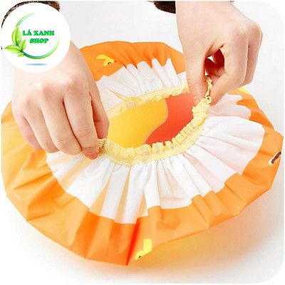 Mũ Tắm Trùm Tóc ĐỘI ĐẦU BẠN GÁI HOẠT HÌNH - Nón Tắm Hình Thú Tránh Ướt Tóc - Mũ Chụp Ủ Tóc Có Thu