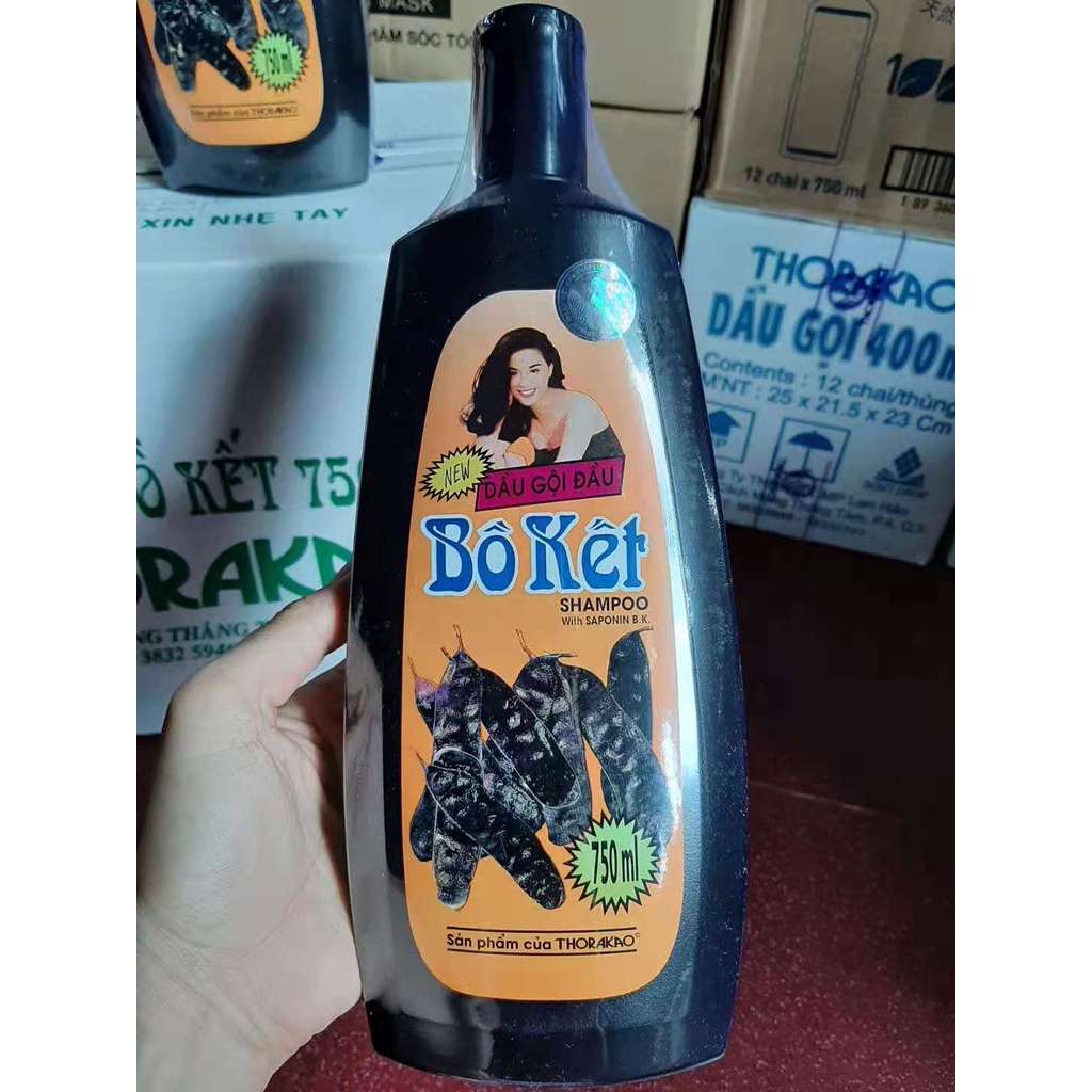 Dầu Gội Bồ Kết THORAKAO 750ml