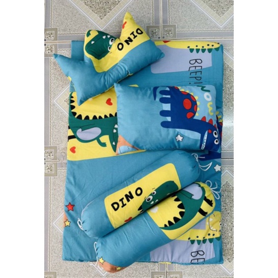 Bộ nệm sơ sinh cho bé 5 món