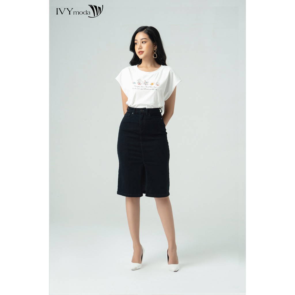 IVY moda Chân váy bò dáng bút chì MS 32P0169 | BigBuy360 - bigbuy360.vn