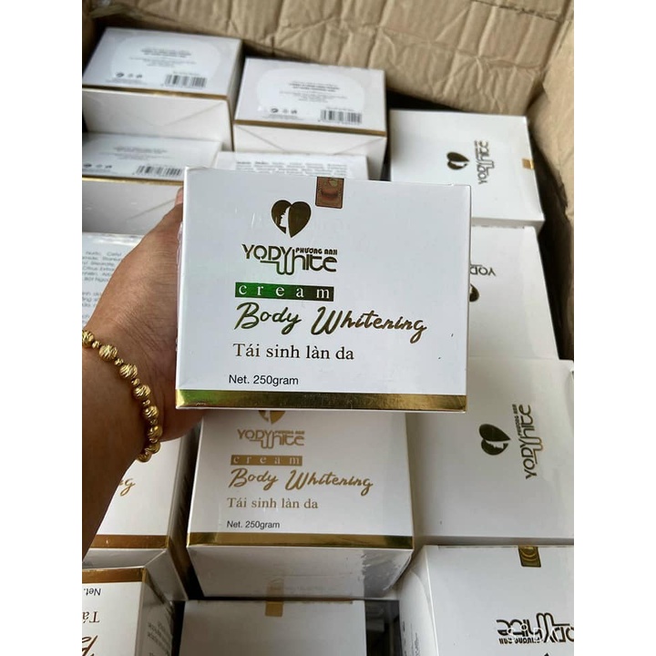 Kem tái tạo Body Yody White Phương Anh - Tái sinh làn da Body Whitening Phương Anh