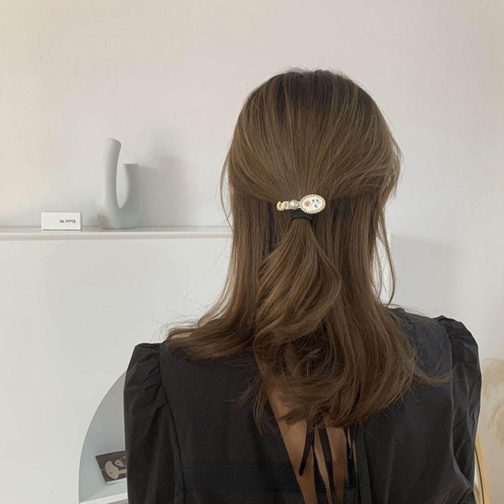 Kẹp Tóc Mỏ Vịt VANES1 Phong Cách Baroque