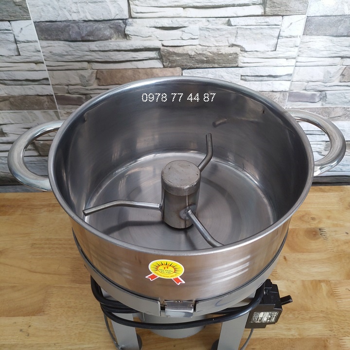 Máy đánh tơi thịt làm chà bông 24cm