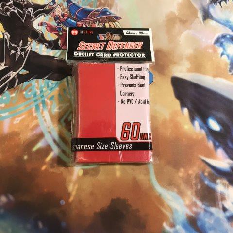 Bọc bài cỡ Yugioh Sleeve Secret Defenders - 60 cái