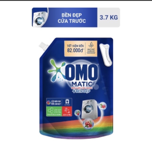 Túi nước giặt OMO Matic 3,7kg/ 4kg