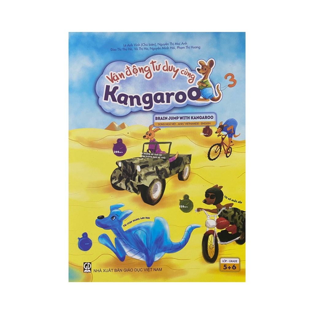 Sách - Vận Động Tư Duy cùng Kangaroo 3