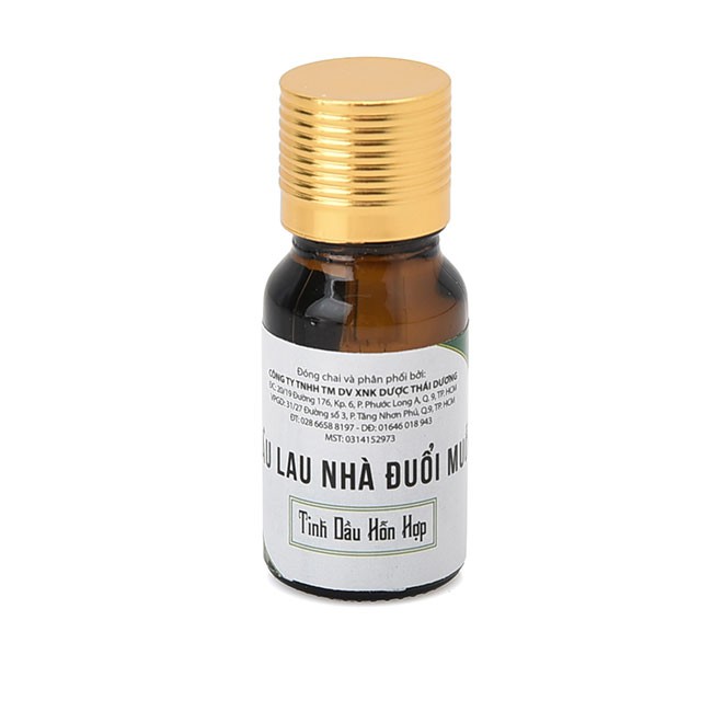 Dầu Lau Nhà Đuổi Muỗi, Chuột THÁI AN [Chai 10ml] 100% tinh dầu nguyên chất