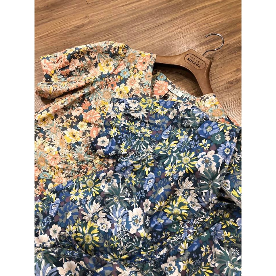 Váy hoa nhúm ngực s o s vnxk