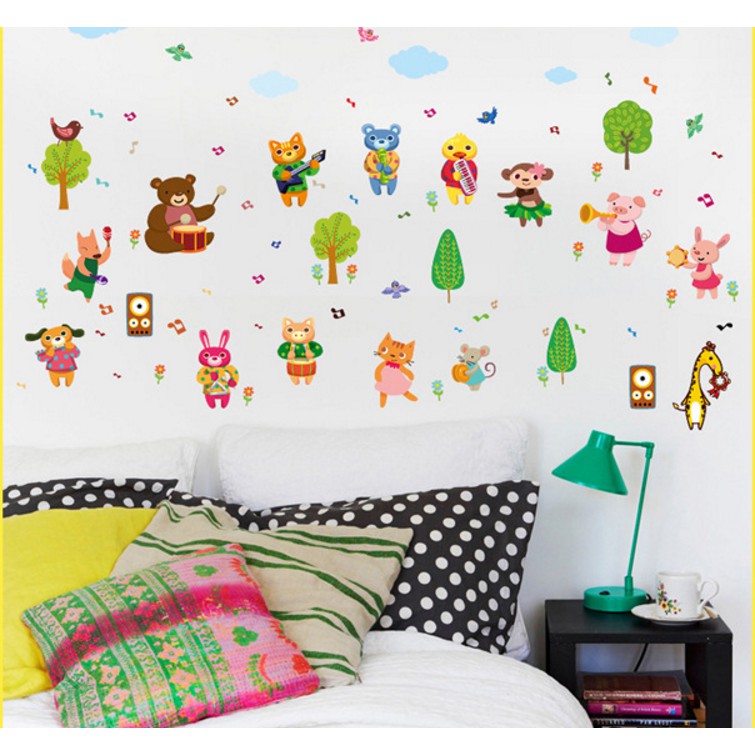 Decal cho bé dàn hợp ca đáng yêu