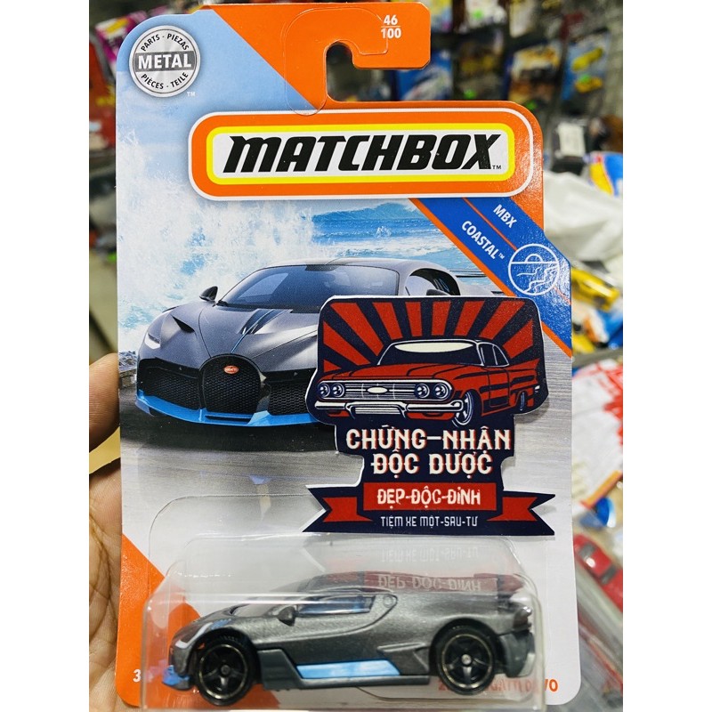 Hobby Store xe mô hình Matchbox Bugatti Divo