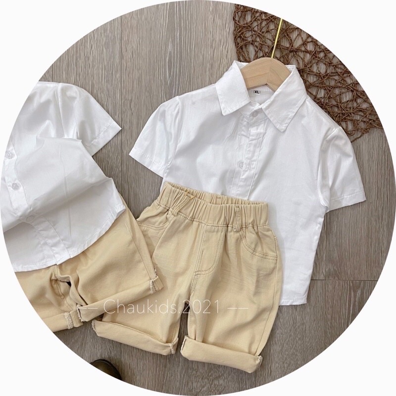 Set somi ngắn tay bé trai