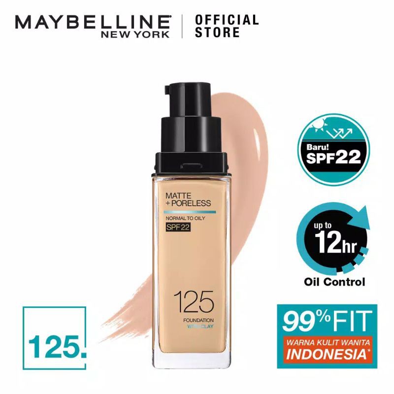 (hàng Mới Về) Kem Nền Maybelline Fit Me Che Lỗ Chân Lông Hiệu Quả