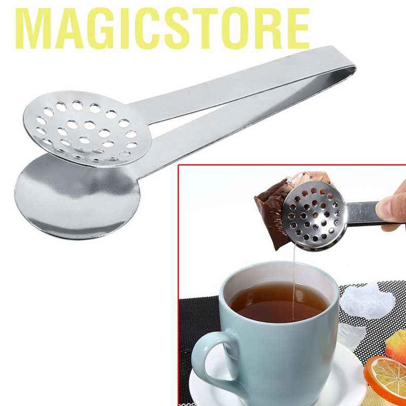 Set 2 Kẹp Túi Lọc Trà Bằng Thép Không Gỉ