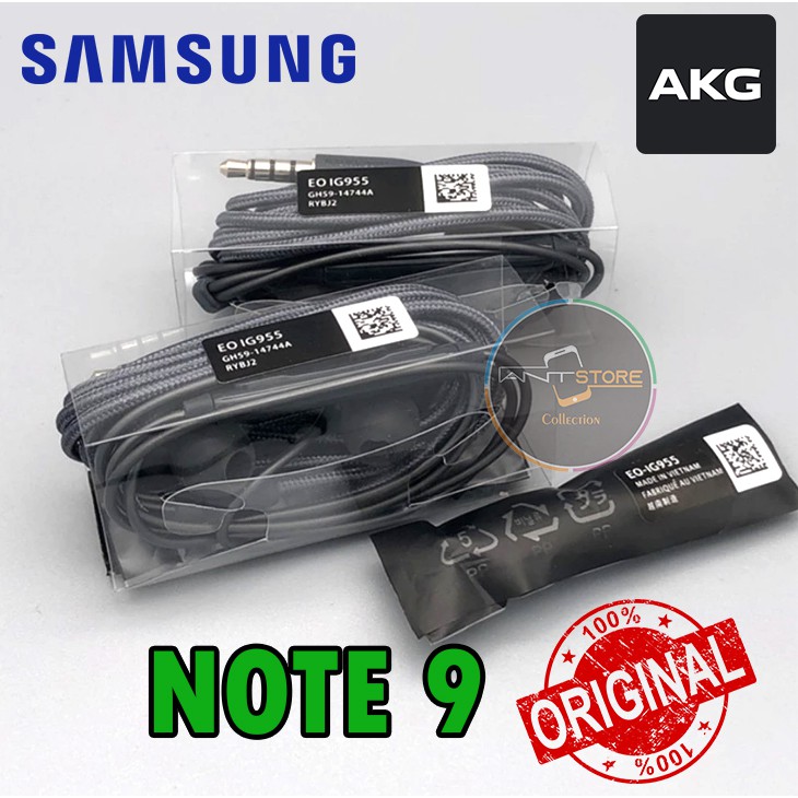 Tai Nghe Nhét Tai Chính Hãng Akg Ori Cho Samsung Note 8 / 9 S8 / S8 + S9