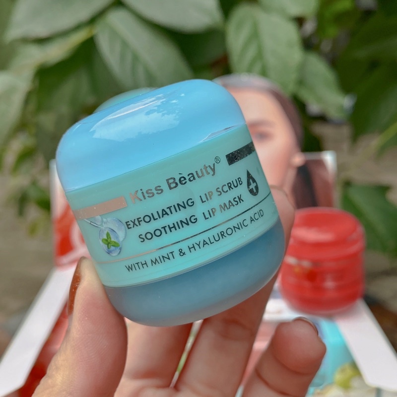 Lẻ 1 lọ tẩy da chết nạ dưỡng hồng môi kissbeauty