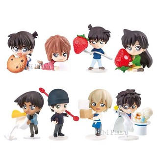 [Conan] Set 8in1 Mô Hình Shinichi Kudo - Ran Mouri - Heiji Hattori - Ai Haibara - Shuichi Akai - Kid the Phantom Thief