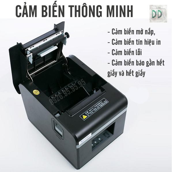 Máy in bill hóa đơn Xprinter XP-N160 (In nhiệt, Khổ) - Máy In Tem trà sữa - Thiết Bị Máy Móc Pha Chế