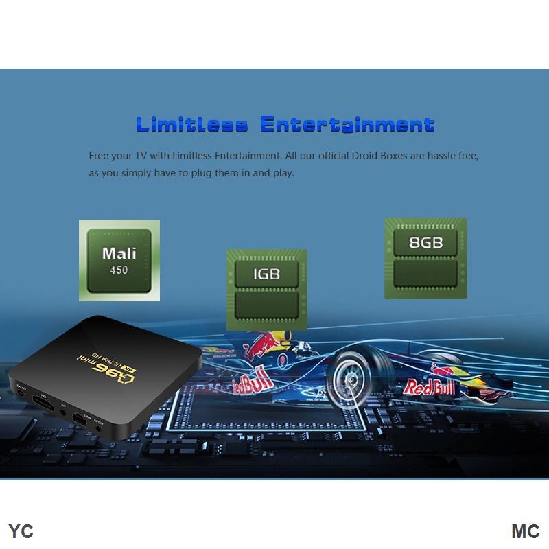 Hộp Tv BOX Q96 mini 16gb + 256gb wifi 2.4g / 5g android 11 4k HD Và Phụ Kiện