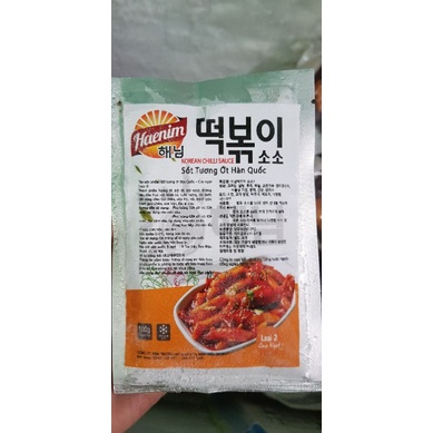 Nước sốt tokbokki 100g - Sốt bánh gạo hàn quốc