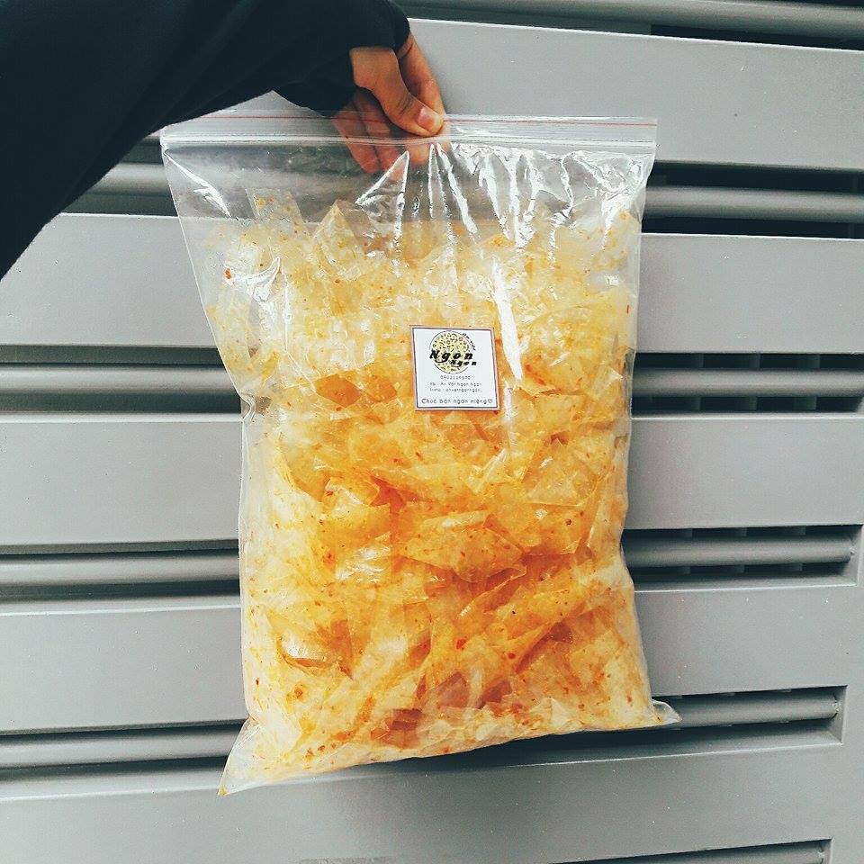 BÁNH TRÁNG S A T E TỎI homemade 60gr