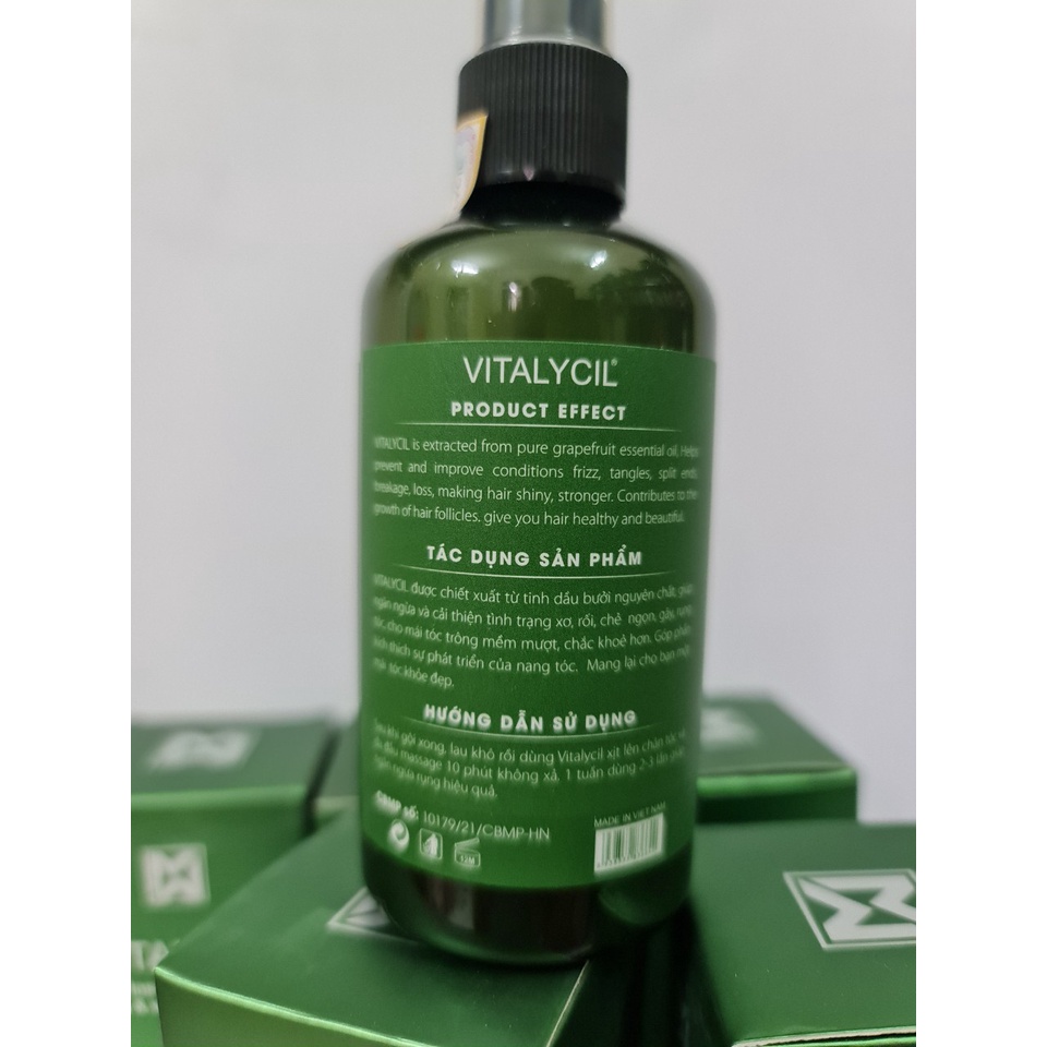 Xịt Dưỡng Tóc Tinh Dầu Bưởi VITALYCIL