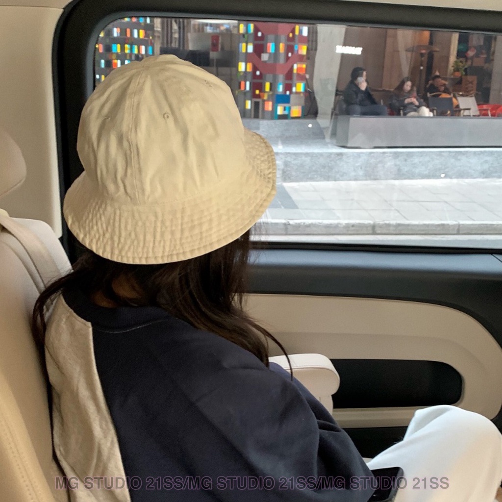 Mũ tai bèo MG STUDIO bằng cotton với 7 màu sắc thời trang mùa hè