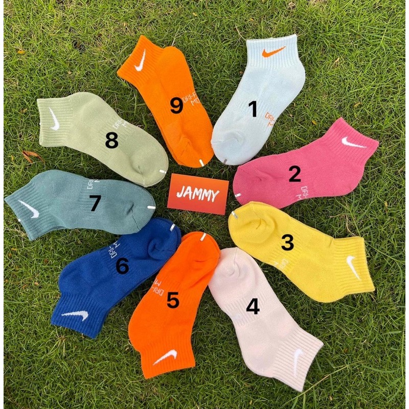 Vớ màu cổ trung Nike chính hãng