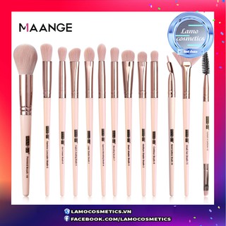 Bộ 13 Cọ Trang Điểm MAANGE Chuyên Nghiệp Giao Mầu Ngẫu Nhiên