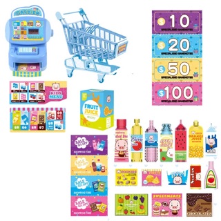🌸🌸 Set Đồ Chơi Máy Tính Tiền Siêu Thị Mini 🌸🌸